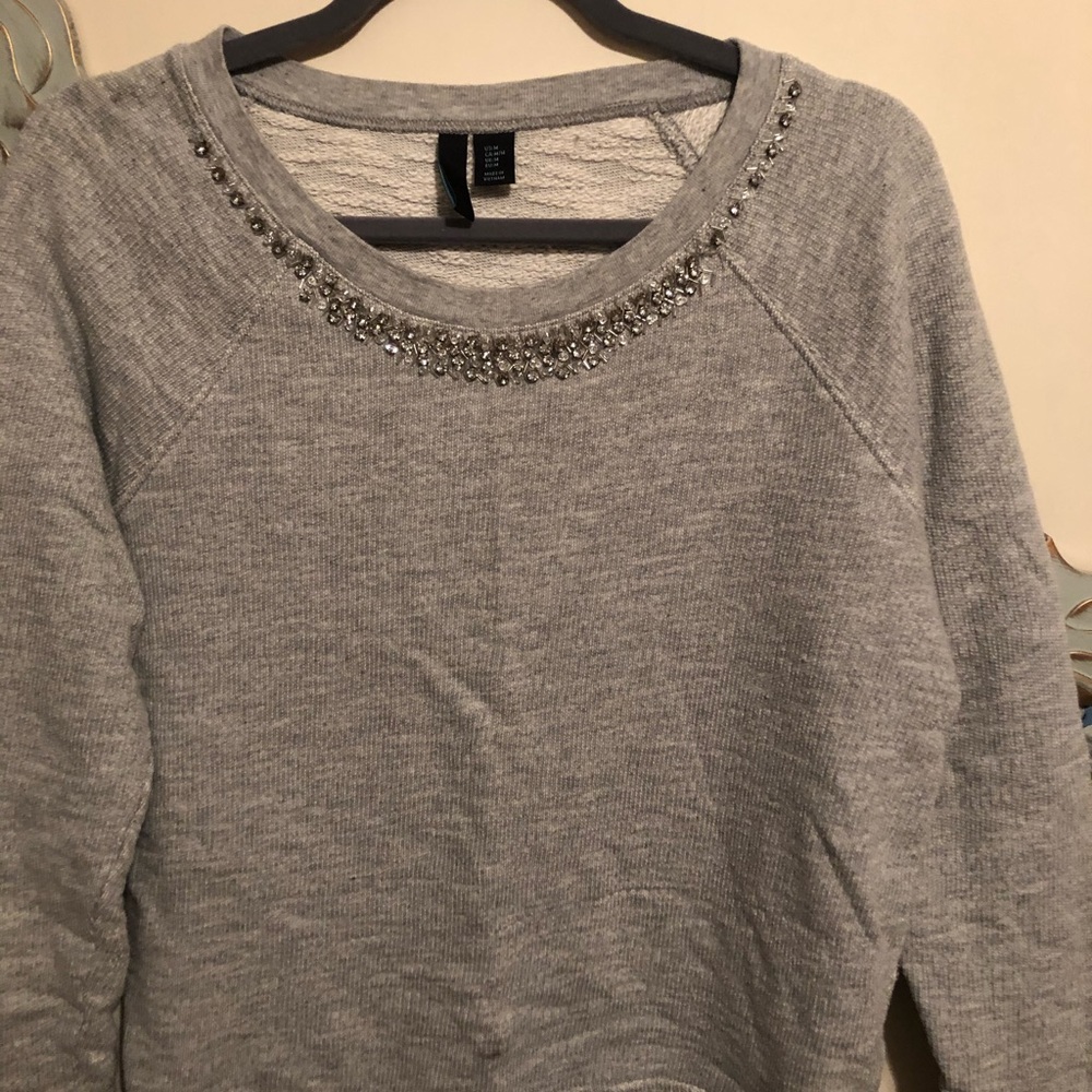 Jeweled Sweatshirt